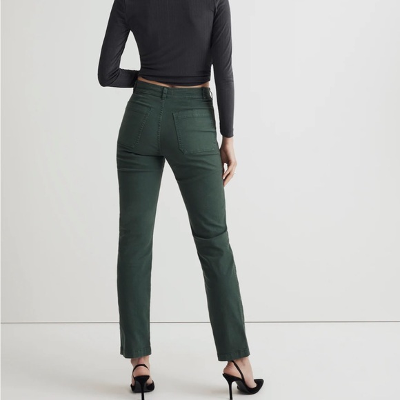 NWT! 🔖 Madewell The '90s Straight Utility Pant in Garment-Dyed Canvas - Picture 5 of 8